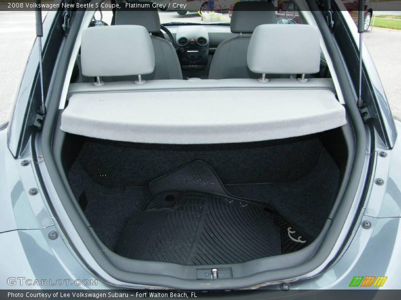 Platinum Grey / Grey 2008 Volkswagen New Beetle S Coupe