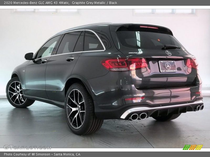 Graphite Grey Metallic / Black 2020 Mercedes-Benz GLC AMG 43 4Matic