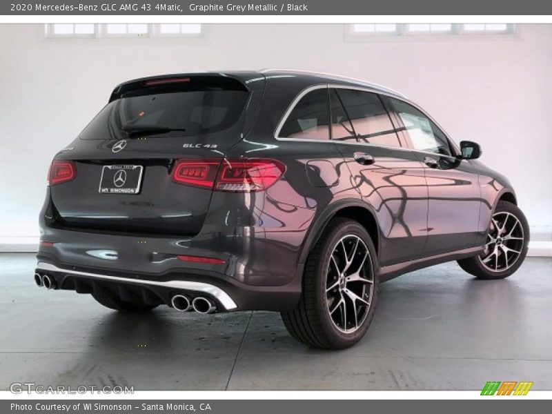 Graphite Grey Metallic / Black 2020 Mercedes-Benz GLC AMG 43 4Matic