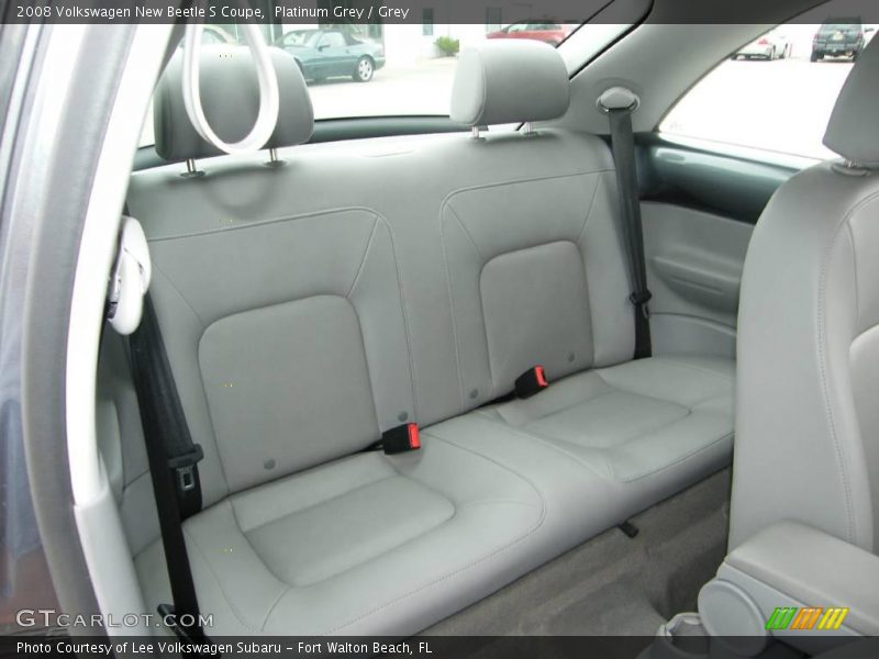 Platinum Grey / Grey 2008 Volkswagen New Beetle S Coupe