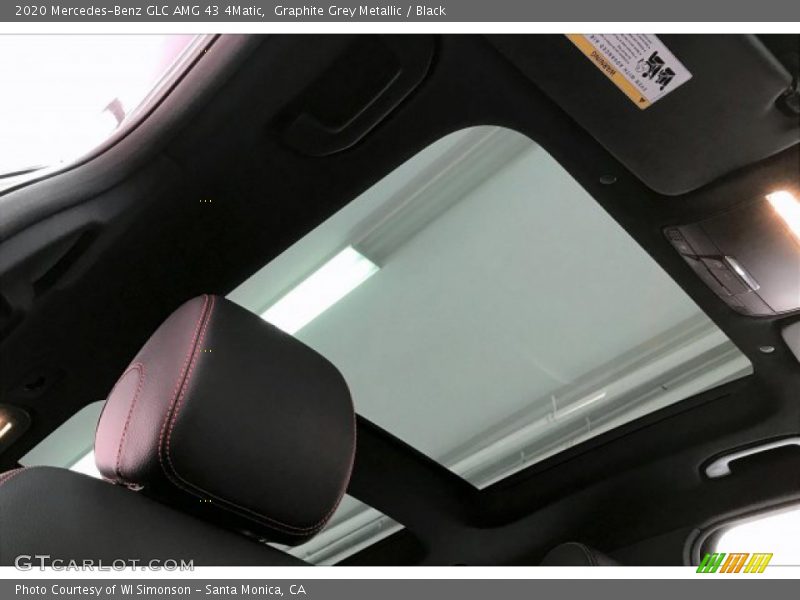 Sunroof of 2020 GLC AMG 43 4Matic