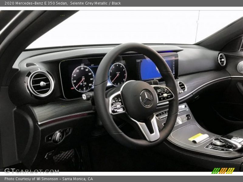 Selenite Grey Metallic / Black 2020 Mercedes-Benz E 350 Sedan