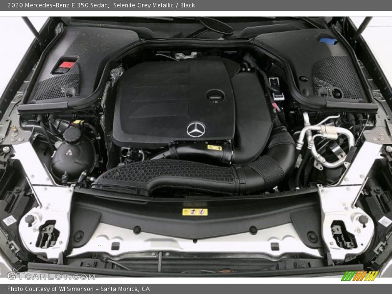 Selenite Grey Metallic / Black 2020 Mercedes-Benz E 350 Sedan