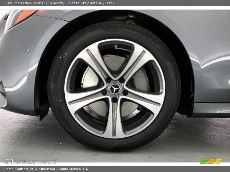 Selenite Grey Metallic / Black 2020 Mercedes-Benz E 350 Sedan