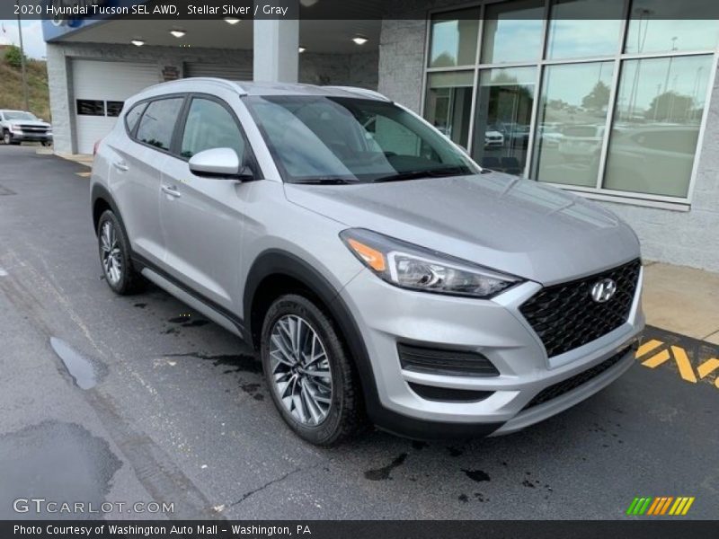 Stellar Silver / Gray 2020 Hyundai Tucson SEL AWD