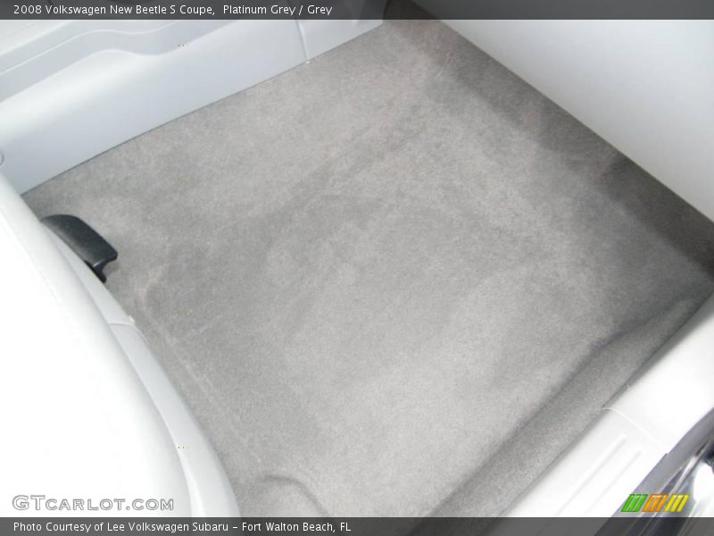 Platinum Grey / Grey 2008 Volkswagen New Beetle S Coupe