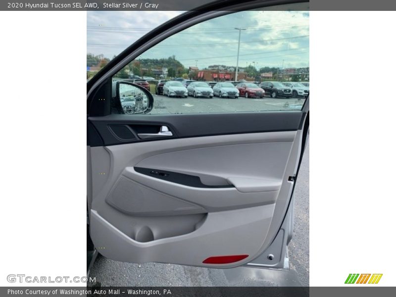 Stellar Silver / Gray 2020 Hyundai Tucson SEL AWD