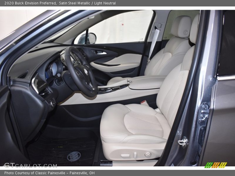 Satin Steel Metallic / Light Neutral 2020 Buick Envision Preferred