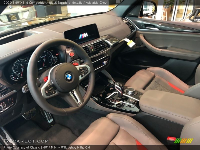  2020 X3 M Competition Adelaide Grey Interior