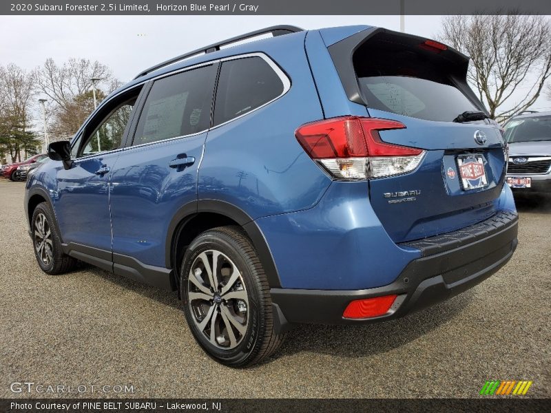 Horizon Blue Pearl / Gray 2020 Subaru Forester 2.5i Limited