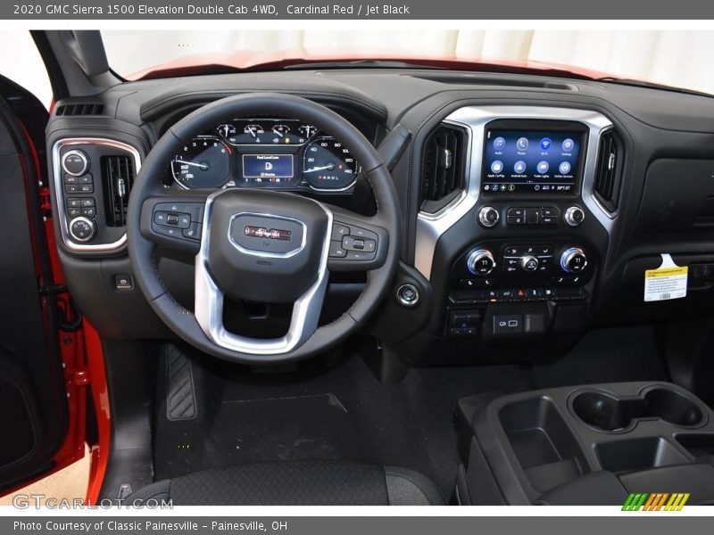 Cardinal Red / Jet Black 2020 GMC Sierra 1500 Elevation Double Cab 4WD