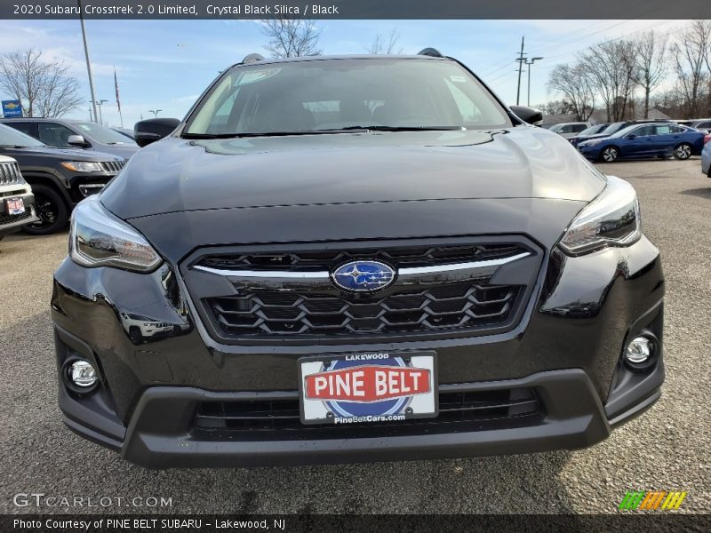 Crystal Black Silica / Black 2020 Subaru Crosstrek 2.0 Limited