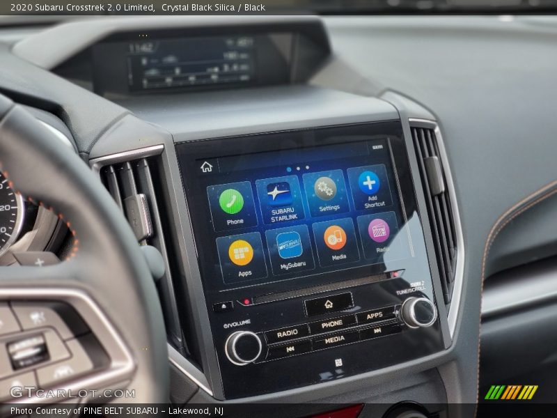 Crystal Black Silica / Black 2020 Subaru Crosstrek 2.0 Limited