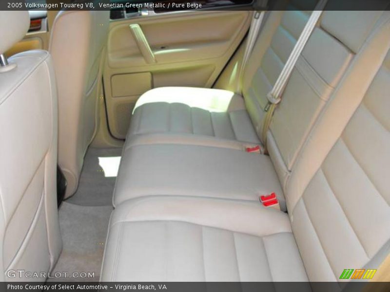 Venetian Green Metallic / Pure Beige 2005 Volkswagen Touareg V8