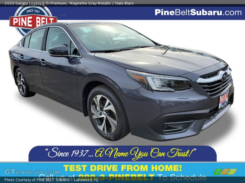 Magnetite Gray Metallic / Slate Black 2020 Subaru Legacy 2.5i Premium