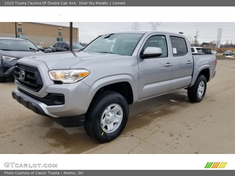 Front 3/4 View of 2020 Tacoma SR Double Cab 4x4