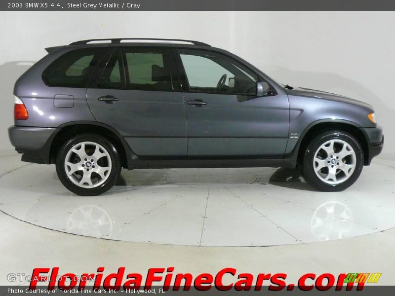 Steel Grey Metallic / Gray 2003 BMW X5 4.4i