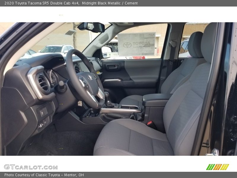  2020 Tacoma SR5 Double Cab 4x4 Cement Interior