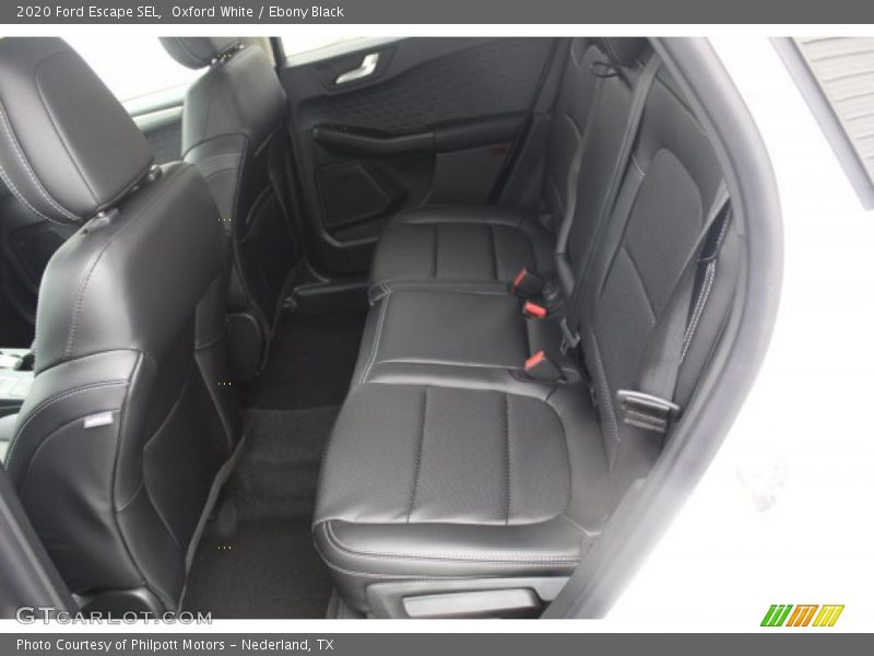 Oxford White / Ebony Black 2020 Ford Escape SEL