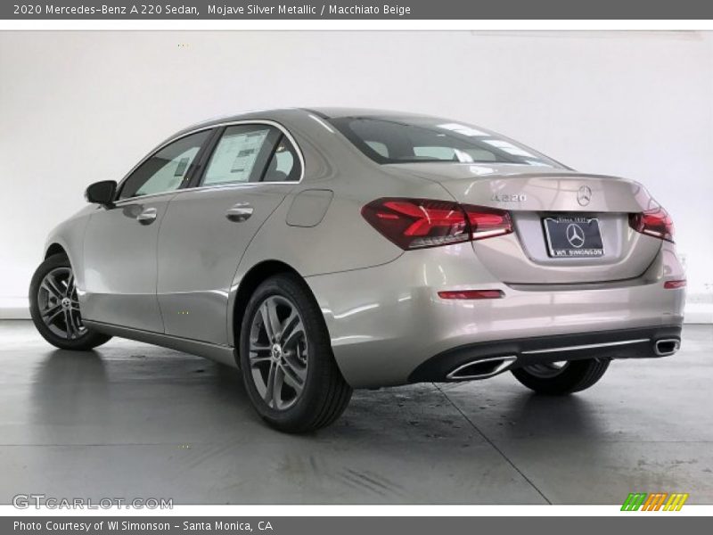 Mojave Silver Metallic / Macchiato Beige 2020 Mercedes-Benz A 220 Sedan