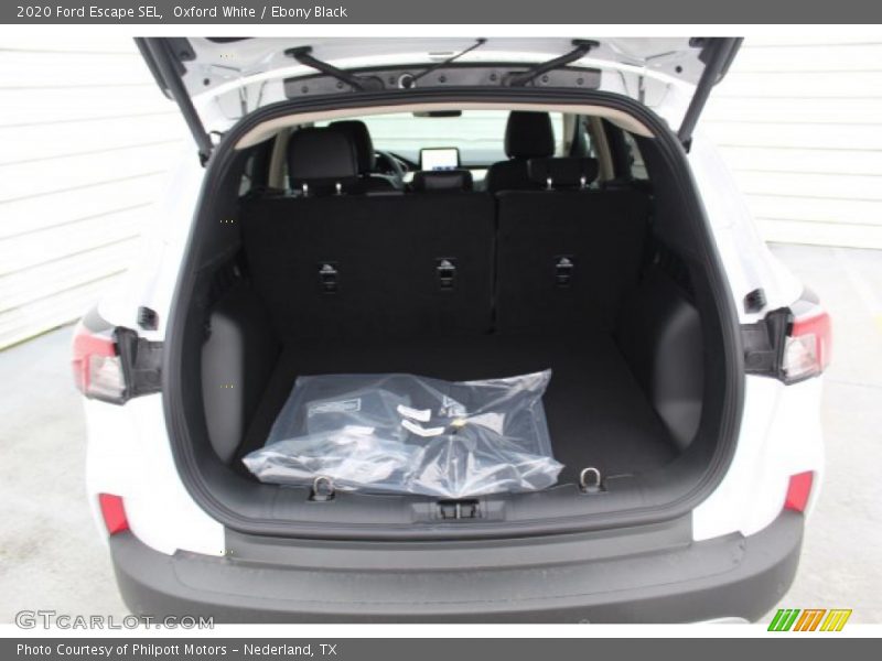 Oxford White / Ebony Black 2020 Ford Escape SEL
