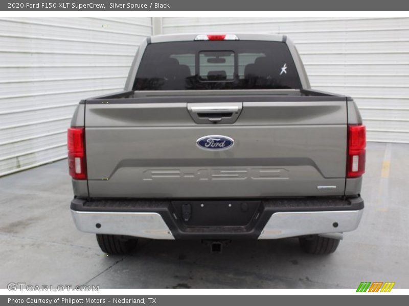 Silver Spruce / Black 2020 Ford F150 XLT SuperCrew