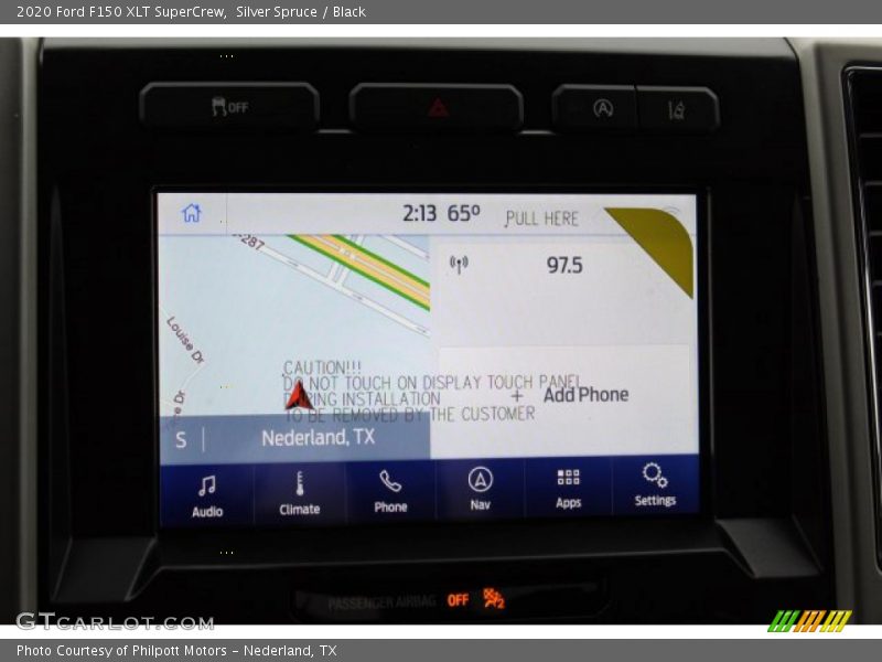 Silver Spruce / Black 2020 Ford F150 XLT SuperCrew