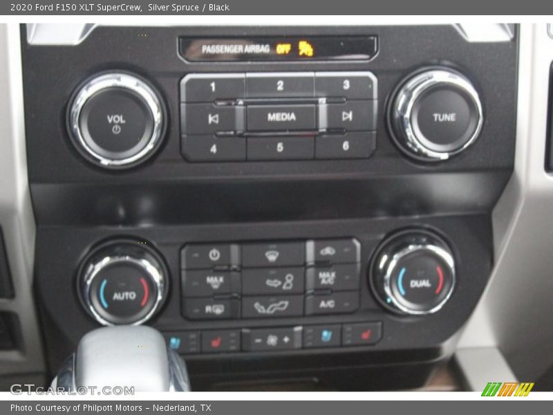 Silver Spruce / Black 2020 Ford F150 XLT SuperCrew