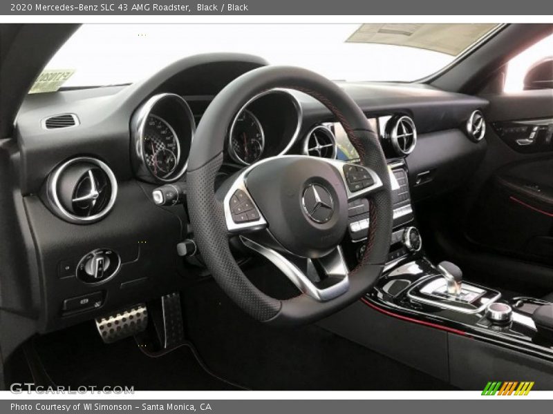 Black / Black 2020 Mercedes-Benz SLC 43 AMG Roadster