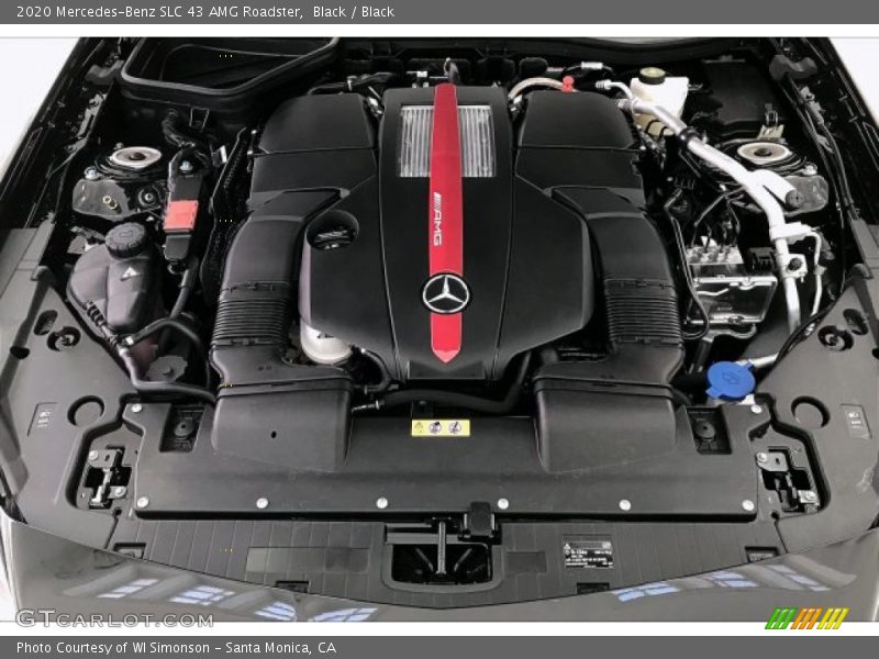  2020 SLC 43 AMG Roadster Engine - 3.0 Liter biturbo DOHC 24-Valve VVT V6