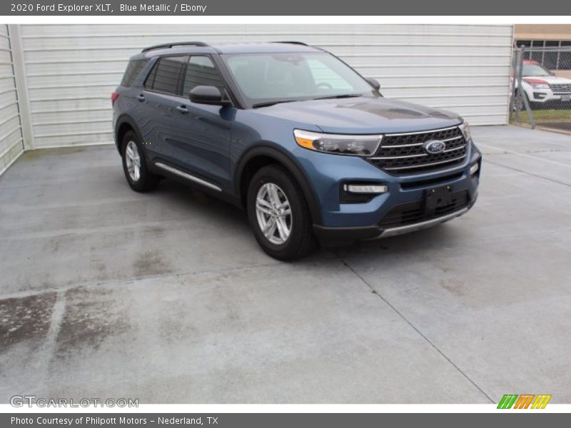 Blue Metallic / Ebony 2020 Ford Explorer XLT