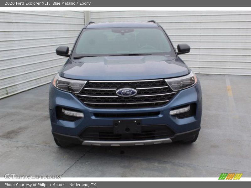 Blue Metallic / Ebony 2020 Ford Explorer XLT