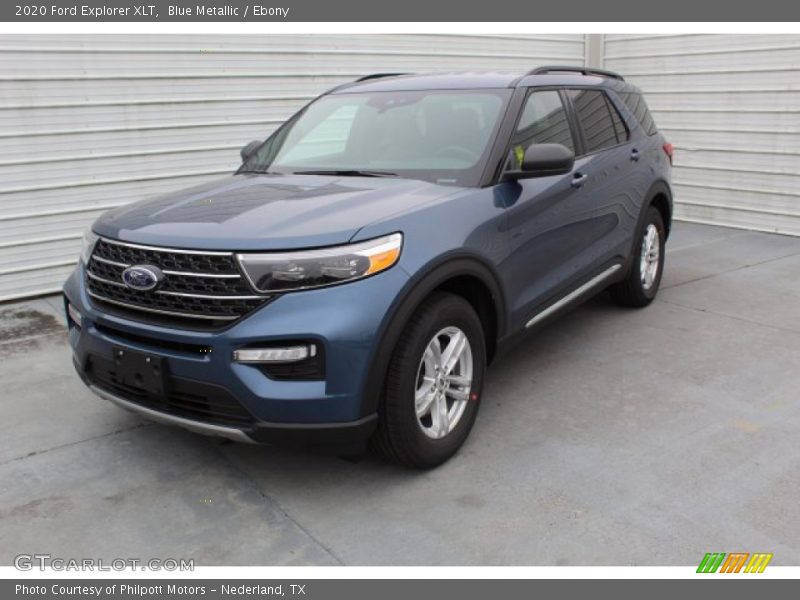 Blue Metallic / Ebony 2020 Ford Explorer XLT