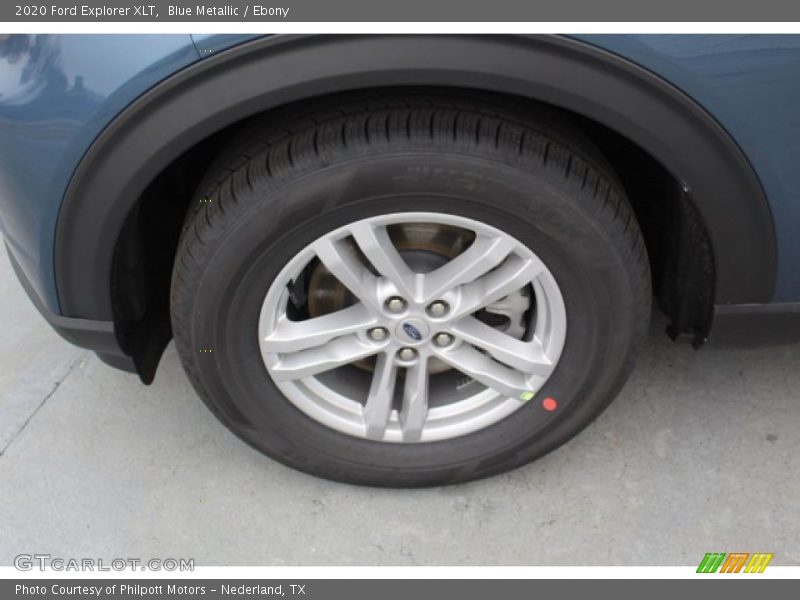 Blue Metallic / Ebony 2020 Ford Explorer XLT