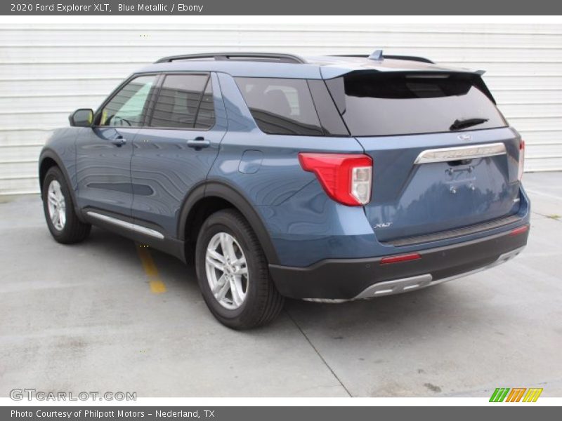 Blue Metallic / Ebony 2020 Ford Explorer XLT