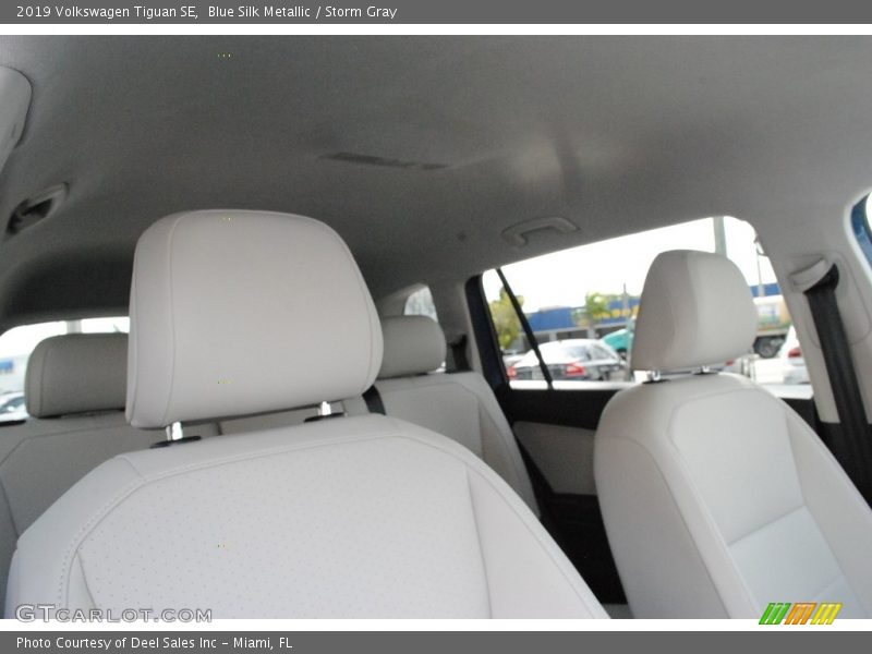 Blue Silk Metallic / Storm Gray 2019 Volkswagen Tiguan SE