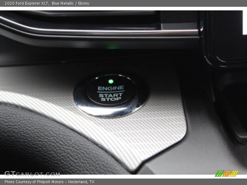 Blue Metallic / Ebony 2020 Ford Explorer XLT