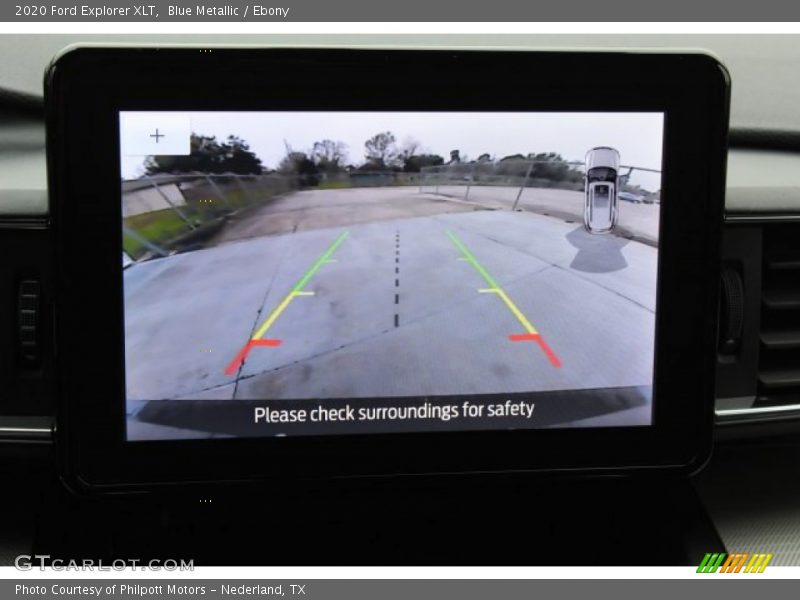 Blue Metallic / Ebony 2020 Ford Explorer XLT