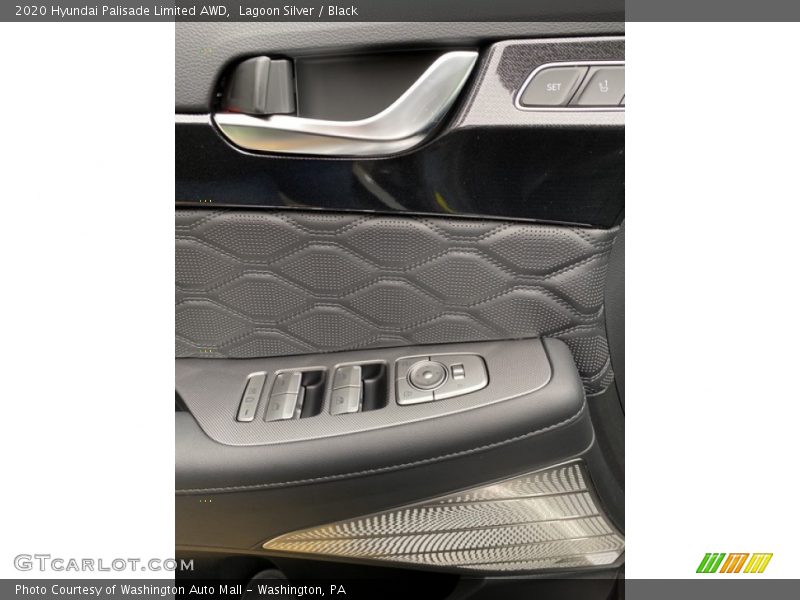 Lagoon Silver / Black 2020 Hyundai Palisade Limited AWD
