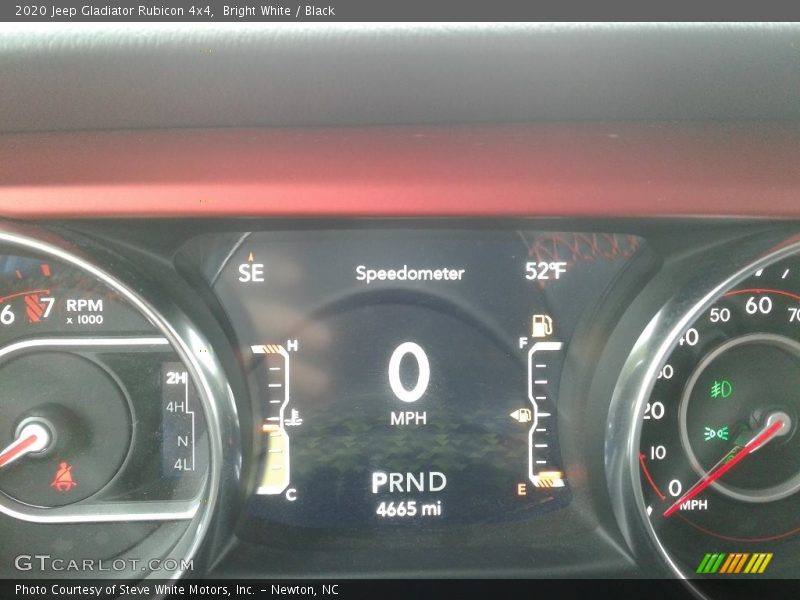  2020 Gladiator Rubicon 4x4 Rubicon 4x4 Gauges