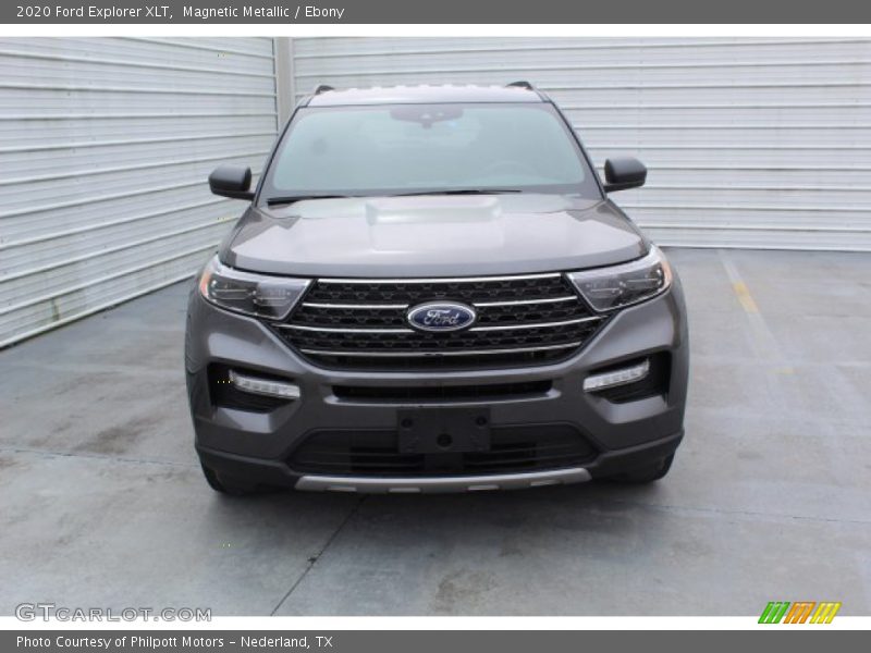 Magnetic Metallic / Ebony 2020 Ford Explorer XLT