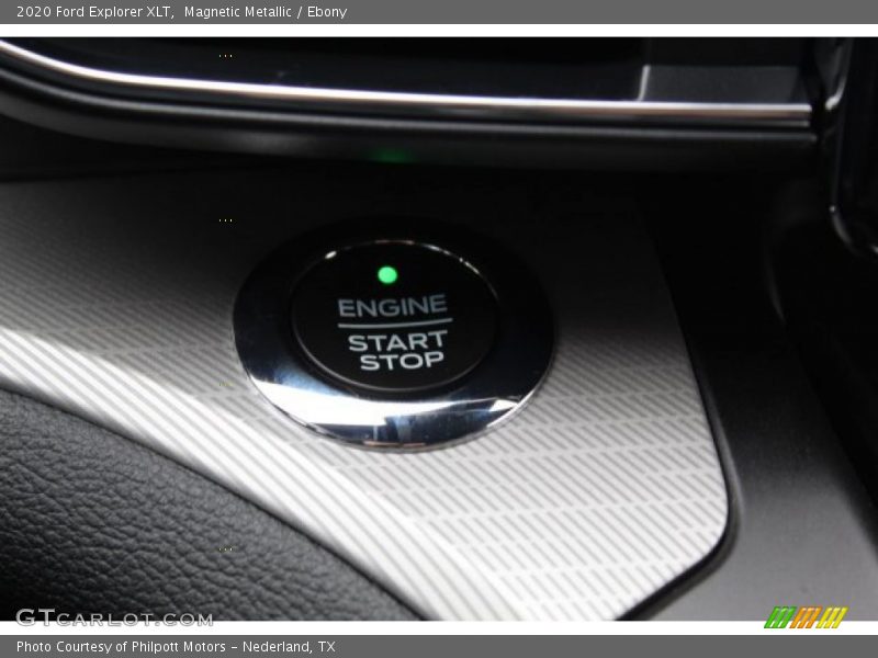 Magnetic Metallic / Ebony 2020 Ford Explorer XLT