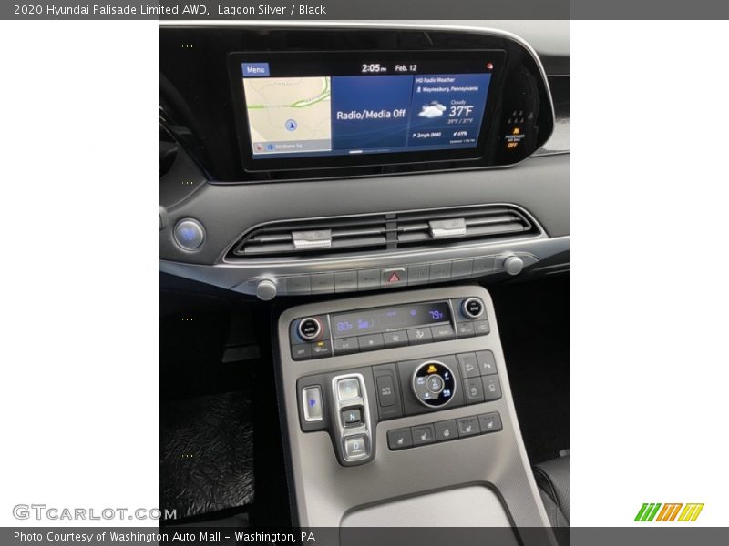 Lagoon Silver / Black 2020 Hyundai Palisade Limited AWD