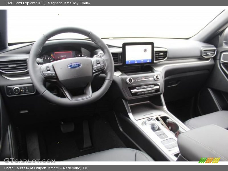 Magnetic Metallic / Ebony 2020 Ford Explorer XLT