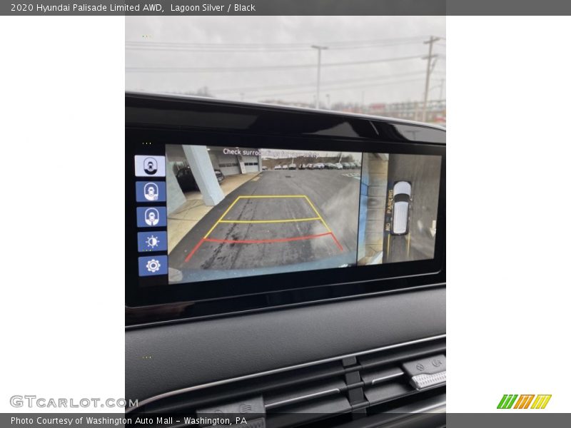 Lagoon Silver / Black 2020 Hyundai Palisade Limited AWD
