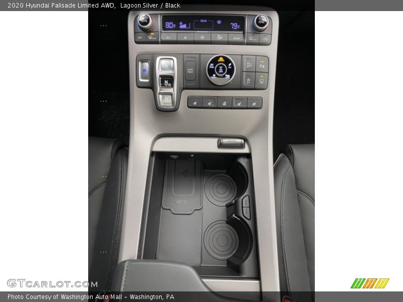 Lagoon Silver / Black 2020 Hyundai Palisade Limited AWD