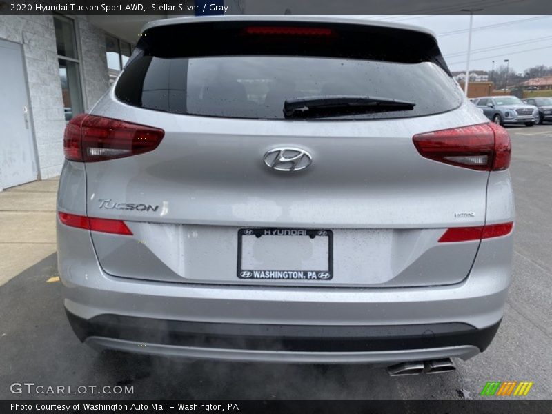 Stellar Silver / Gray 2020 Hyundai Tucson Sport AWD