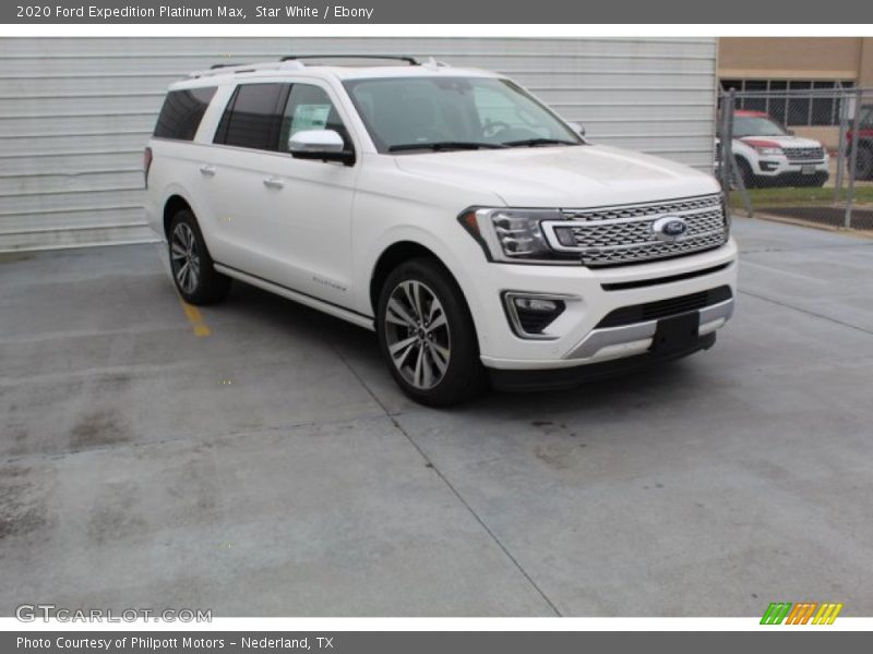 Star White / Ebony 2020 Ford Expedition Platinum Max