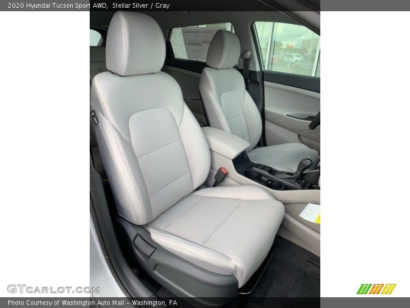 Stellar Silver / Gray 2020 Hyundai Tucson Sport AWD