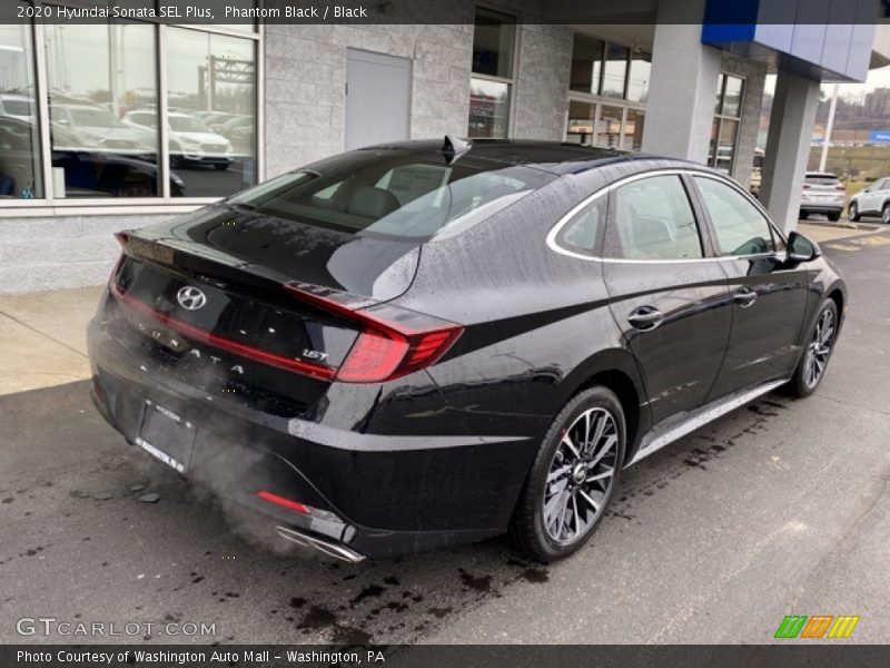 Phantom Black / Black 2020 Hyundai Sonata SEL Plus